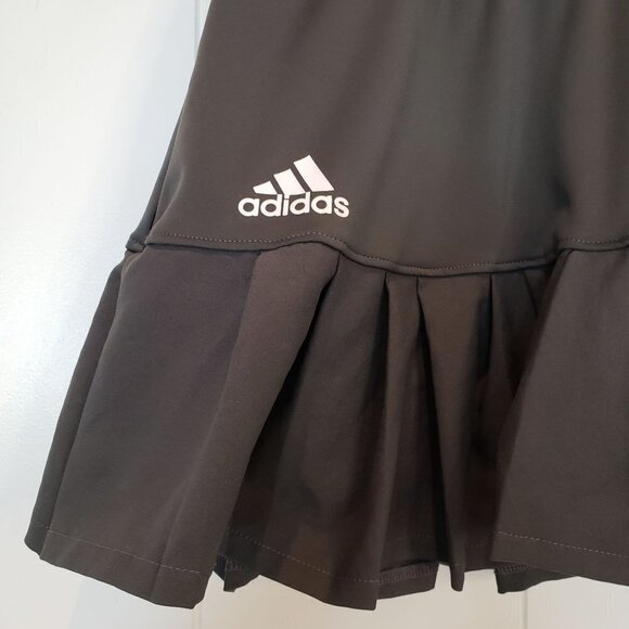 ADIDAS Primeblue Tennis Skort Grey with blue under shorts, Size Medium - Picture 3 of 10